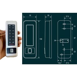 thong so ky thuat kich thuoc soyal Access controller soyal AR 331 ef 2