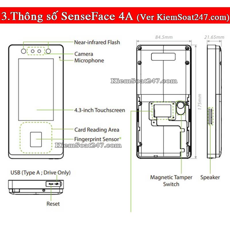 Standalone Access Control SenseFace 4A Kkuon mat may cham cong van tay the tu mat khau 24 Standalone Access Control SenseFace 4A Kkuon mat may cham cong van tay the tu mat khau 2