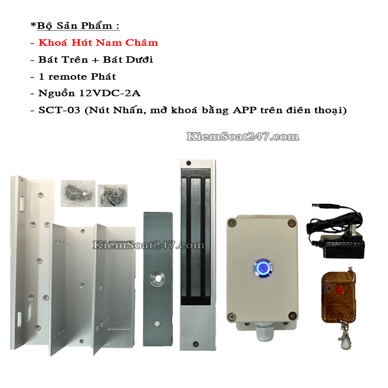 khoa Hut nam cham mo dong mo bang dien thoai remote