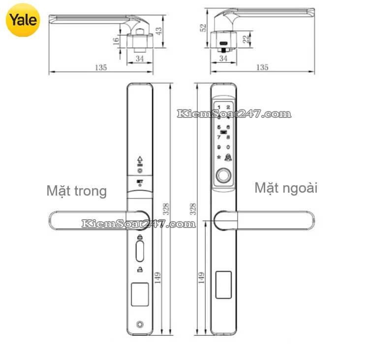 Yale YDMA 100NP 62