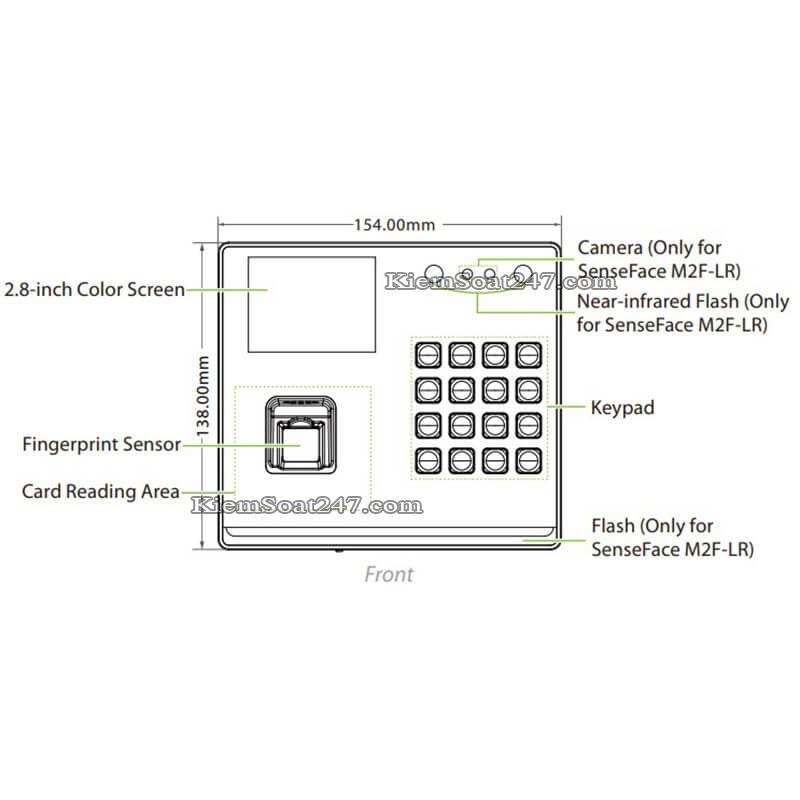 SenseFP M2 SenseFace M2F-LR 13
