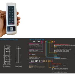 thong so ky thuat kich thuoc soyal Access controller soyal AR 331 ef